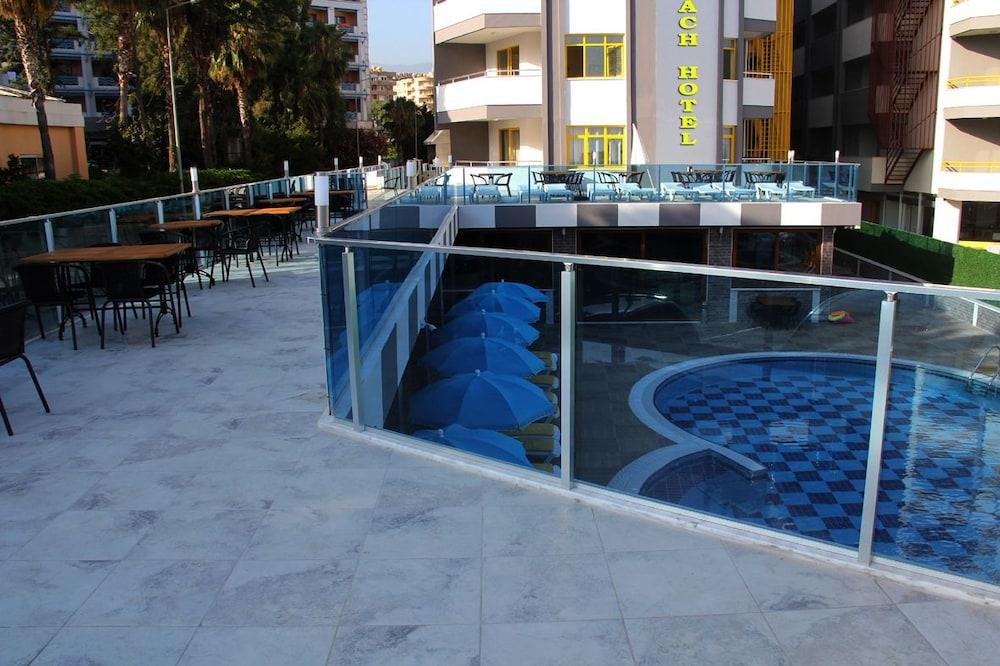 Merlin Beach Park Hotel Tosmur Bagian luar foto