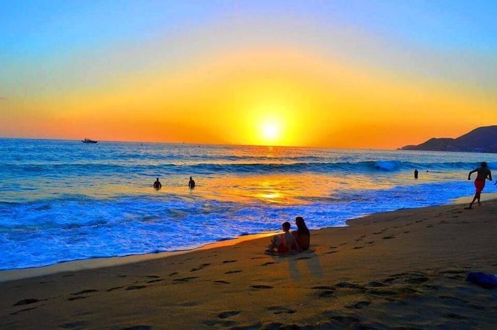 Merlin Beach Park Hotel Tosmur Bagian luar foto