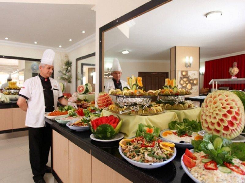 Merlin Beach Park Hotel Tosmur Bagian luar foto